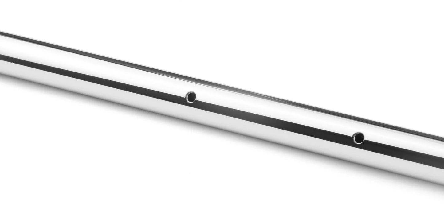 750mm Precision Slotted Tube | Chrome-Plated Surface Treatment