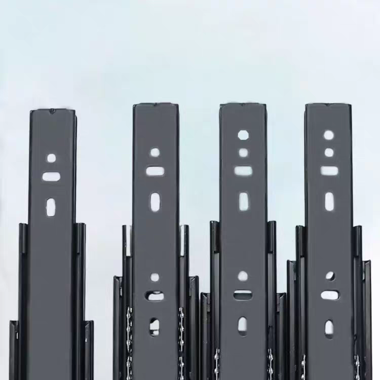 2x Soft-Close Rail Drawer Extension Sliders for Modular Furniture
