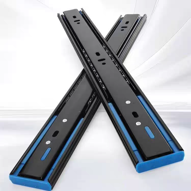 2x Soft-Close Rail Drawer Extension Sliders for Modular Furniture