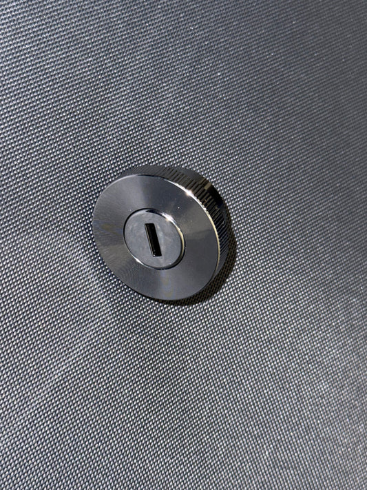 Chrome Door Lock Handle for Modular Furniture | Folding Door Part