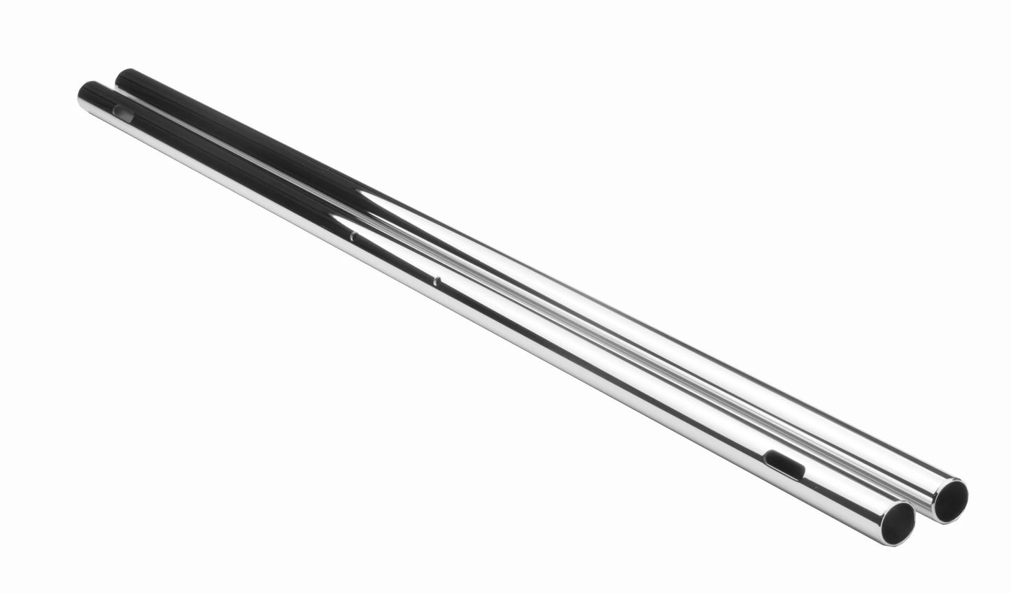 750mm Precision Slotted Tube | Chrome-Plated & Chamfered Hardware