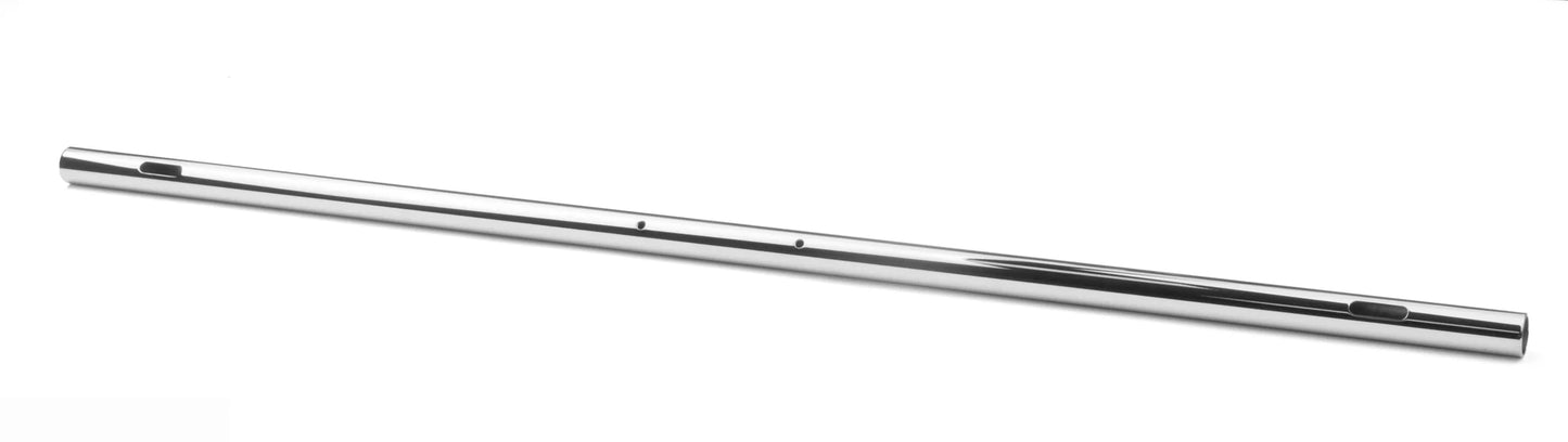 750mm Precision Slotted Tube | Chrome-Plated & Chamfered Hardware