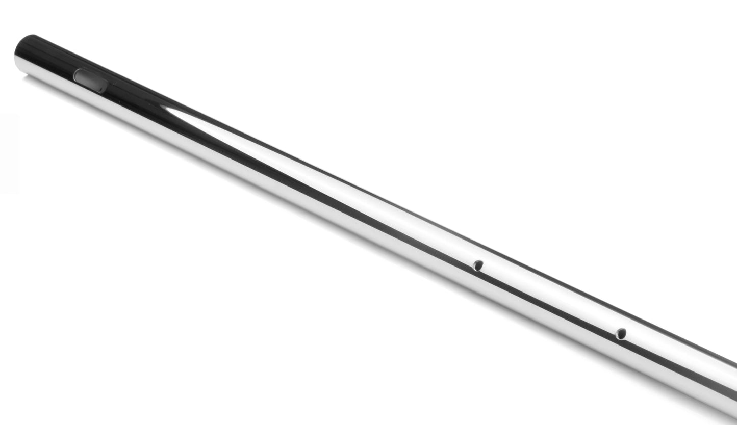750mm Precision Slotted Tube | Chrome-Plated & Chamfered Hardware